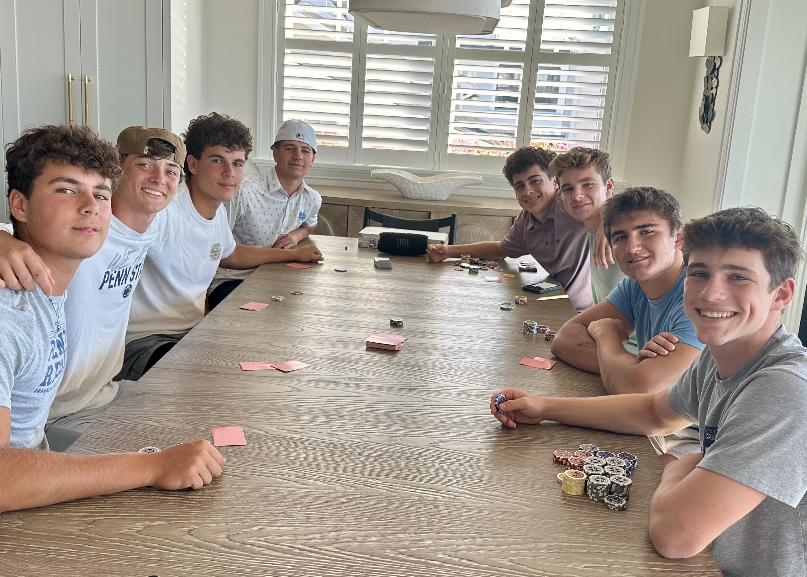 Kevin with friends